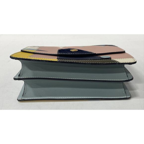 Tory Burch Robinson Convertible Mixed-Media Shoulder Bag Women's EUC - Picture 3 of 8